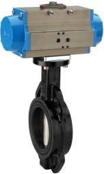 505WM P ADE Butterfly valve mf Xurox PN16 1.4408/1.4408/Metal with pneumatic actuator 5800