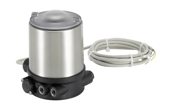 Remote access sensor for direct-flow valves with pneumatic actuator (211535)