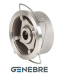 Genebre PN40 non-return disc valve material: CF8M/CF8M/Metal/Metal, Tmax=+300oC interflane