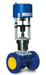 25h945p 110 Control valve with electric/priv. Auma, grey cast iron, PN16, Tmax=+150°C, flanged (DN15 1-15-XXX-1.3500-SCH-1,6-1-150- Y)