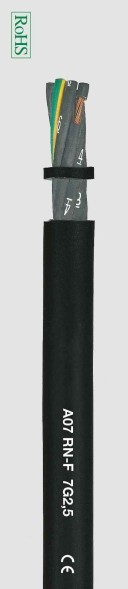 هيلوكابيل ايه 07 ار ان-اف كابل درجة حرارة عالية