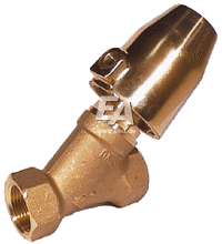 Pneumatic valve, G2&amp;quot;, SK125-Alu. Ms/PTFE-NBR