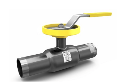 КШ.Ц.П.REGULA.ХХХ.40.02 ПП Кран шаровой п/проходн. PN40, Сталь 20 /Нерж. сталь 1.4308 /PTFE, сварка/сварка