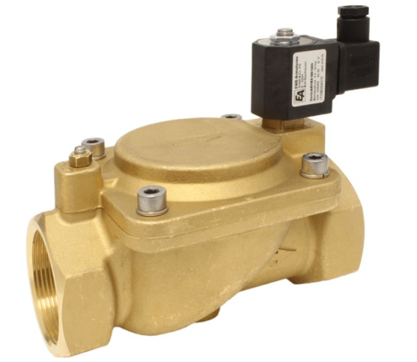 Solenoid valve 2/2-Magnetventil, G2&amp;quot;, Ms/NBR, 24VDC, 0.5-16bar, servogesteuert
