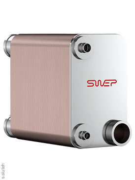 بي 315 لوحة صنع من النحاس مبادل حراري سويب