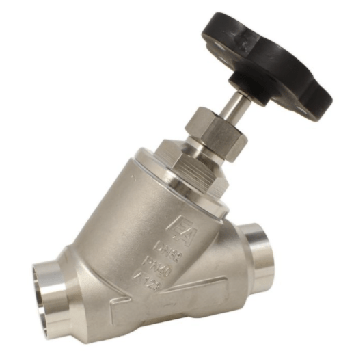 Fan DN20, PN40, DIN11850-Reihe 2, RK, Edelstahl 1.4408/PTFE