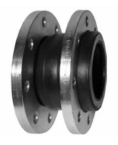Anti-vibration compensator RASHWORK 501-600-16, DN600, PN16, housing - EPDM+Nylon, flange - galvanized carbon steel, F/F