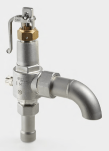 Fat-free safety valve SSK DN10-100 PN40