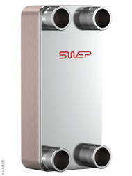 بي 320 هت لوحة صنع من النحاس مبادل حراري سويب