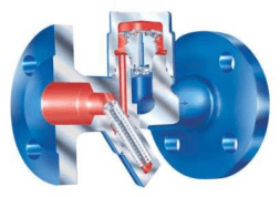 Diaphragm capsule steam trap 45.612.1ARI-CONA-M PN40, 1.0460, Tmax=+450oC, flanged (PN 40, DN 25)