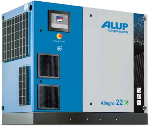 Screw compressors Alup Largo/Allegro 11-22 E