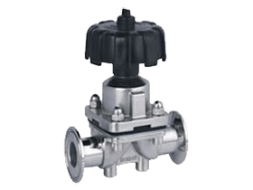 GM Hygienic manual diaphragm valve 316L/EPDM clamp/clamp