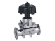 GM Hygienic manual diaphragm valve 316L/EPDM clamp/clamp
