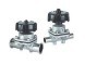 GM Hygienic manual diaphragm valve 316L/EPDM clamp/clamp
