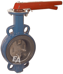 Butterfly valve V(LUG) DN250, PN16, accEN558-20 GGG-40/EPDM/GGG-40, ISO 5211