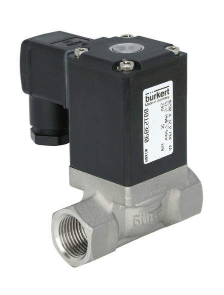 2/2-way diaphragm valve with servo control (18348)