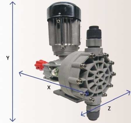 مضخة الحجاب الحاجز الجرعات فيمار 50 هرتز ميا
