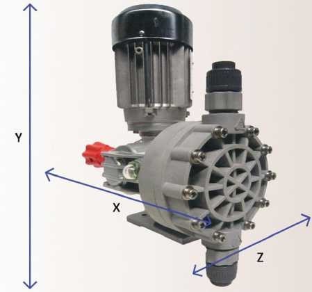 Dosing diaphragm pump Fimars 50hz MIA