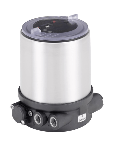 Digital electropneumatic actual position sensor for integrated installation on direct-flow valves (227403)