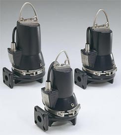 96076222 Sewage pump with cutting mechanism SEG.40.26.2.50B 15m