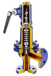 240A-XXX-C-011 Proportional safety valve E(Si2501) PN16 Tmax=+300oC flanged