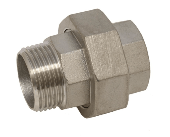 اقتران اقتران قطعة 3/8 &amp;quot; (دين 2999) داخل /خارج ، الفولاذ المقاوم للصدأ 1.4408