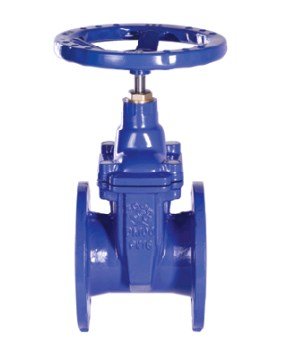 Wedge gate valve Rushwork, PN16, GGG50 /EPDM, F/F, Tmax=+120oC