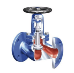 Запорный клапан ARI-FABA-Plus 23.046 DN40 PN25 с сильф. упл. GGG-40.3, ф/ф
