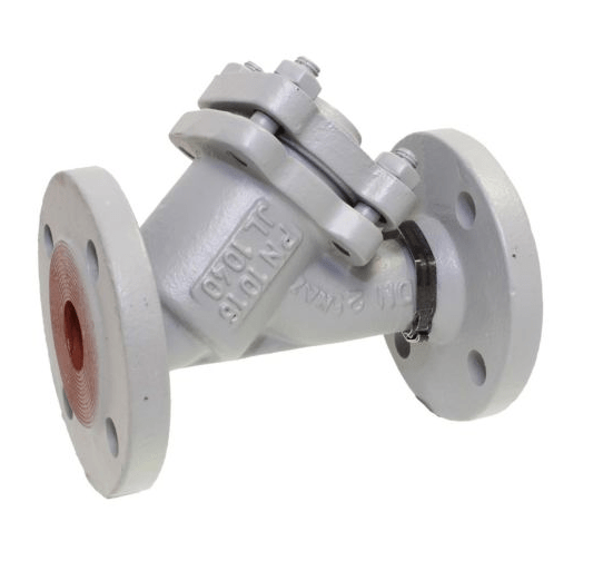 Filter DN80, PN16, fine screen, GG-25/stainless steel, mesh size 0.25mm