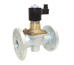 Solenoid valve, 2/2-Magnetventil, DN25, GG25/NBR, 230VAC, 0 - 16bar, zwangsgesteuert