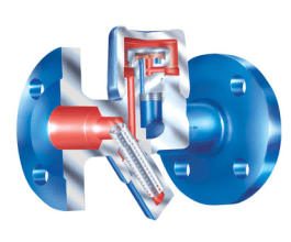 Thermodynamic condensate trap 45.640.1 ARI-Cona-TD PN40, forged steel Tmax=+450oC, flanged