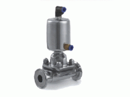 GM Hygienic pneumatic diaphragm valve 316L/EPDM clamp/clamp