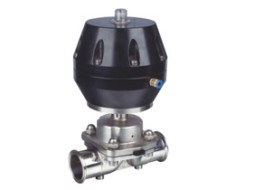 GM Hygienic pneumatic diaphragm valve 316L/EPDM clamp/clamp