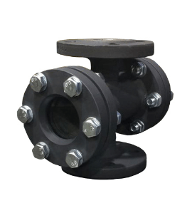 Double-sided viewing glass ASTA-B01-025-25-03-280- F DN25 f/f PN25 bar Tmax=280°C  