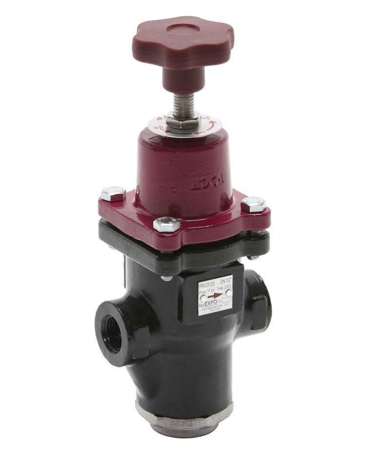 Pressure reducing valve PRV25/2S-02-25 DN25 dP=1,4-4,0 with green spring PN25 (n, cj, v) r/r