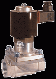 Solenoid valve 2/2-stroke , G11/4&quot;, Ms/EPDM,230VAC 0-16bar, with control