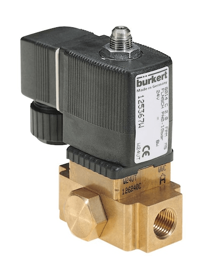 3/2-way Direct acting Plunger valve (125367)