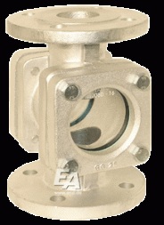 Sight glass DN80GG25, PN16 Cover washer: DIN8902 glass