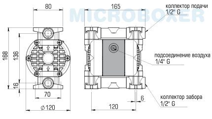 MICROBOXER PVDF Pump