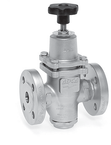  Pressure reducing valve PRW25I PN25 f/f for water (DN20 dP=3.5-8.6 stainless steelsteel with red spring)