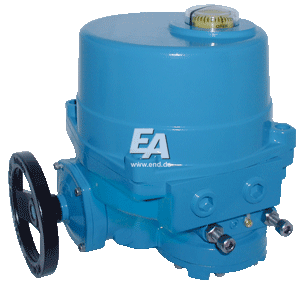 Electric drive, 800Nm, 230V AC NE80, time. srab. 29 sec, Vierkant 27mm