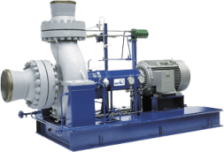 Horizontal centrifugal pumps for hot water HPH