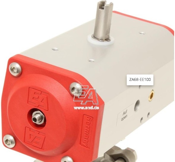 صمام الكرة-زا ، د 65-لحام ، مع محرك كهربائي إي 100 ، الفولاذ المقاوم للصدأ.الصلب /بتف-فكم ، مع عودة الربيع