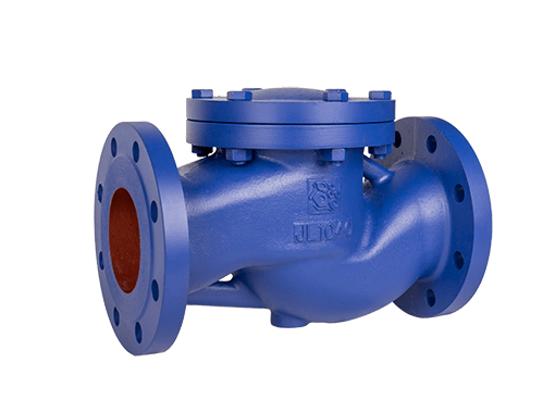 Non-return lifting valve RASHWORK 487-16, PN16, body - GJL-250 (GG25), disc - angle steel AISI420, seat - angle steel AISI420, F/F