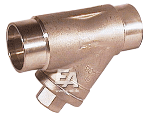 Filter DN80, PN40, Anschw. ISO4200 stainless steel. steel 1.4408, 1.0mm cell diameter