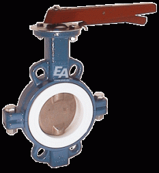 Rotary disc shutter DN80, PN10/16, m. length EN558-20 GG/EPDM/stainless steel. steel.1.4408, ISO 5211, F05/F07