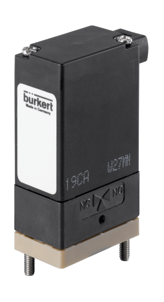 2/2- or 3/2-way solenoid valve with insulating membrane (78945)