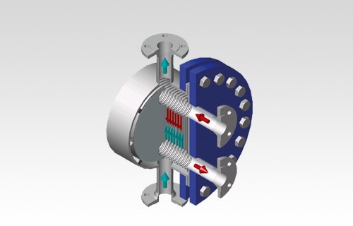 Shell-plate welded heat exchanger Gea Vahterus PSHE/PRHE