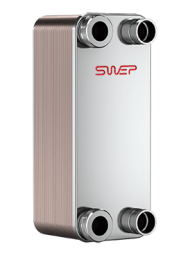 Plate brazed heat exchanger Swep series A