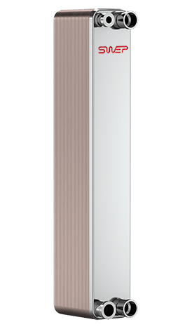 Plate brazed heat exchanger Swep series A